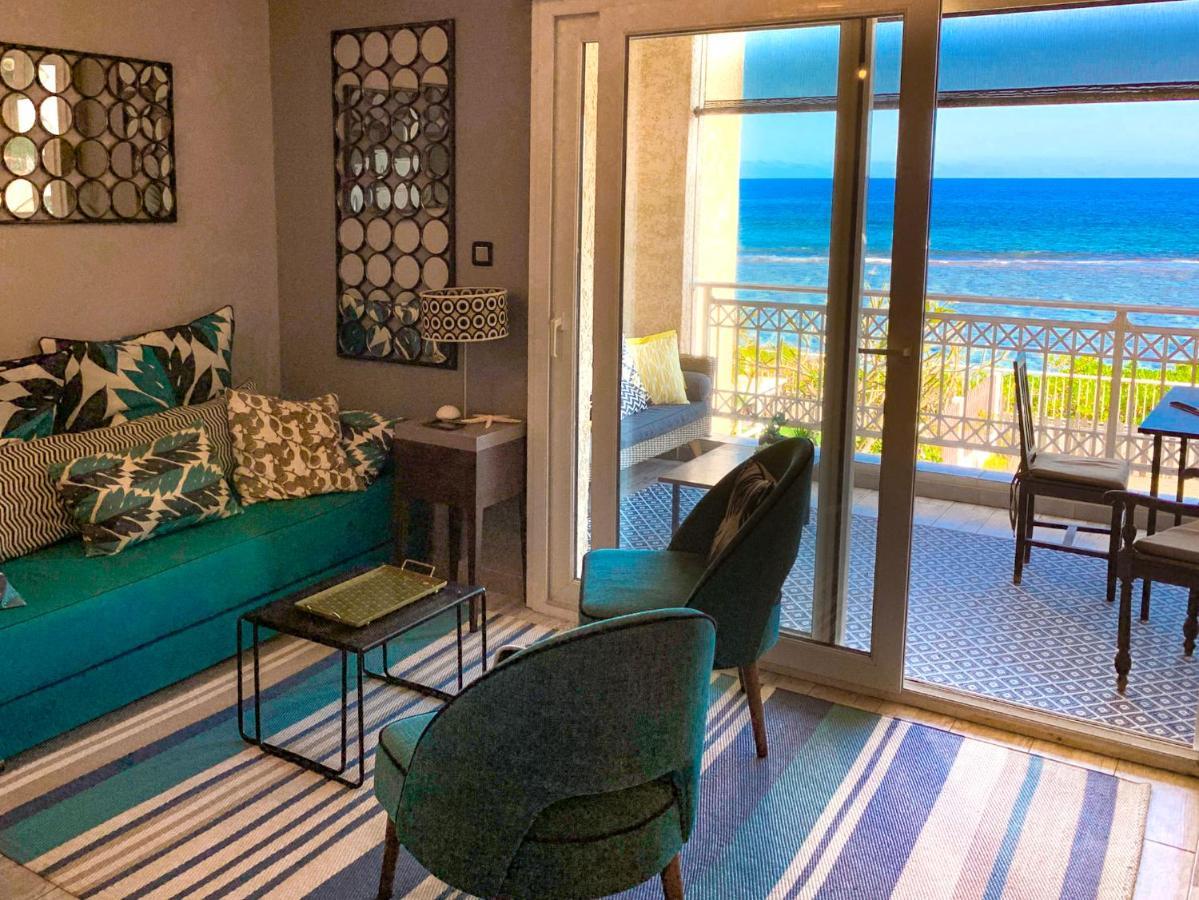 Le Petrel Blanc - Appartement Sur La Plage De La Souris Blanche レ・トロワ・バシン エクステリア 写真