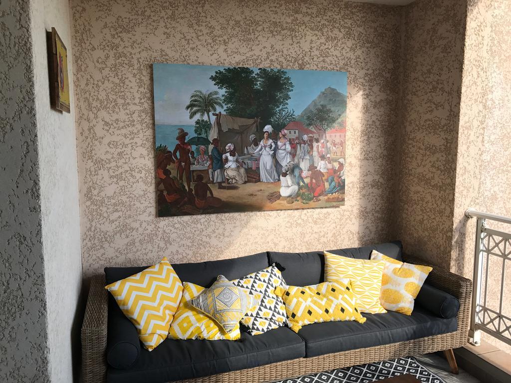 Le Petrel Blanc - Appartement Sur La Plage De La Souris Blanche レ・トロワ・バシン エクステリア 写真